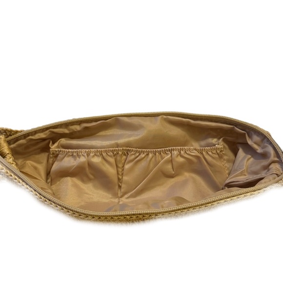 “The Sak” Beige Crochet Shoulder Bag - Vintage 1990’s - Picture 8 of 9